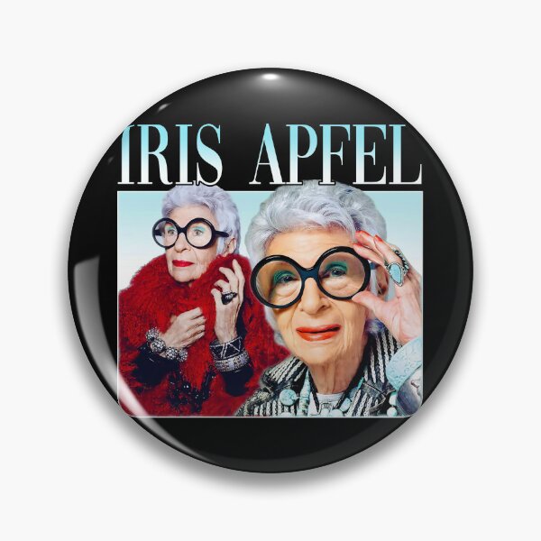 Item preview, Iris Apfel, RIP Iris Apfel 1921 - 2024, Iris Apfel Rememberance, Iris Apfen designed and sold by Hoahip.