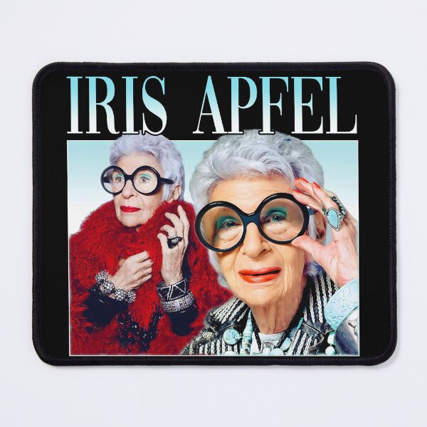 Item preview, Iris Apfel, RIP Iris Apfel 1921 - 2024, Iris Apfel Rememberance, Iris Apfen designed and sold by Hoahip.