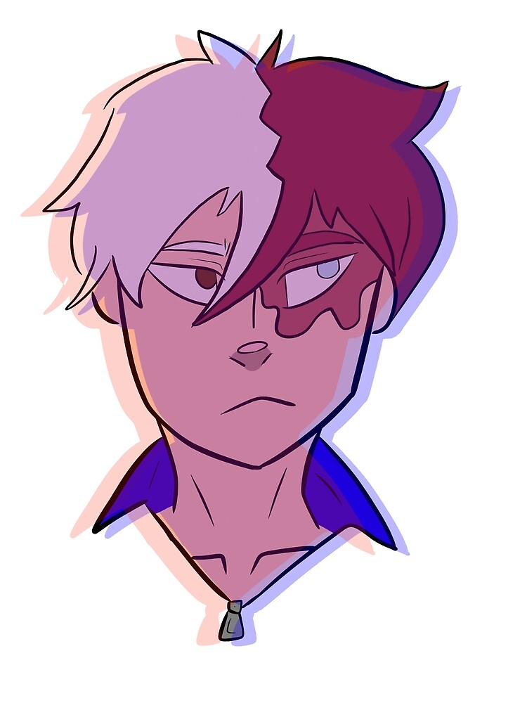 Shoto Todoroki By Sabertoothstu Redbubble