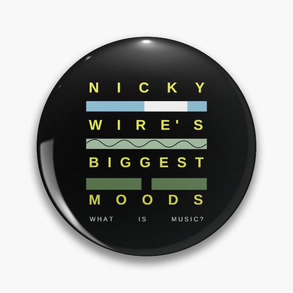 Item preview, Wire's Biggest Moods designed and sold by WhatIsMusicPod.