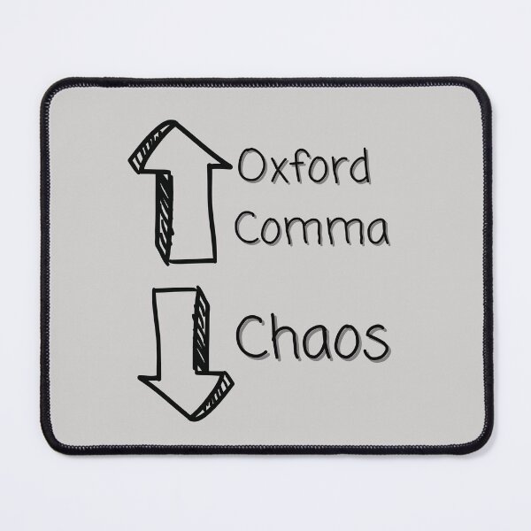 Item preview, Grammatically Correct: Oxford Comma vs Chaos designed and sold by Seedcap7.