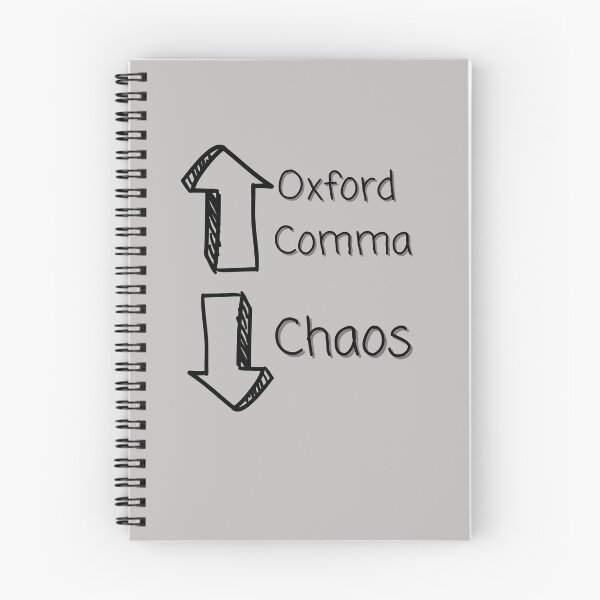 Item preview, Grammatically Correct: Oxford Comma vs Chaos designed and sold by Seedcap7.