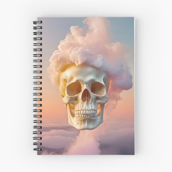 Item preview, skull fuming pink smoke designed and sold by psychoshadow.