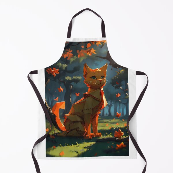 Item preview, Origami Orange Cat designed and sold by LoverAI.