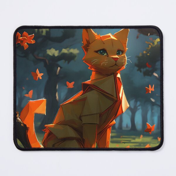 Item preview, Origami Orange Cat  designed and sold by LoverAI.