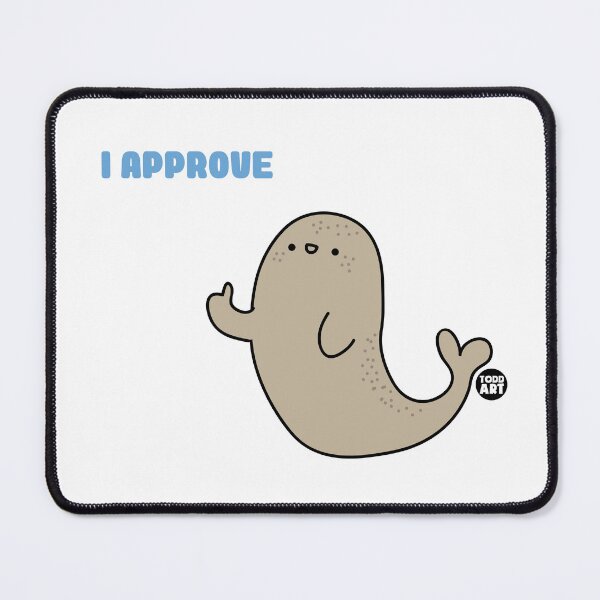 Item preview, I APPROVE SEAL designed and sold by TODD GOLDMAN.