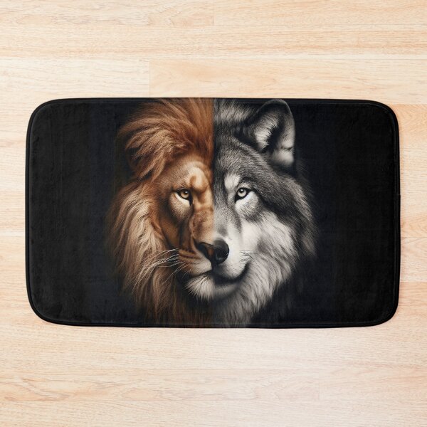 Item preview, Half Lion Half Wolf designed and sold by Minisonnette.