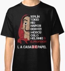 LA CASA DE PAPEL ACTORS - LACASA DE PAPEL ACTOR -La casa de papel TV Series Classic T-Shirt