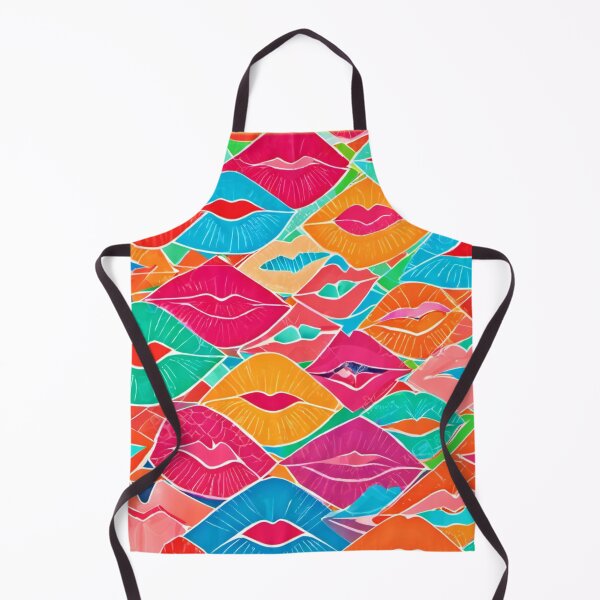 Item preview, Colorful Kisses Design designed and sold by Health And Fitness Posts e-Store.