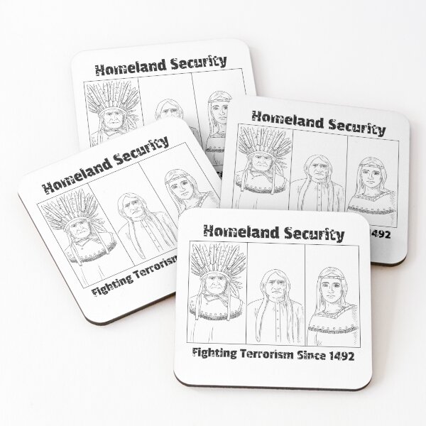 Item preview, Homeland Security Since 1492 Indigenous People  designed and sold by The Junto Shop.