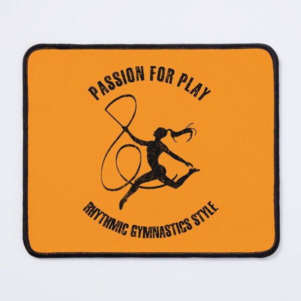 Item preview, Black silhouette of female rhythmic gymnast designed and sold by HarridanCreates.