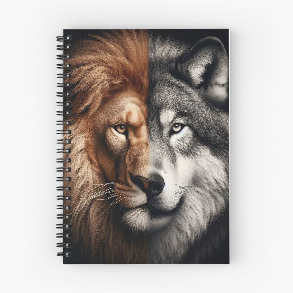 Item preview, Half Lion Half Wolf designed and sold by Minisonnette.