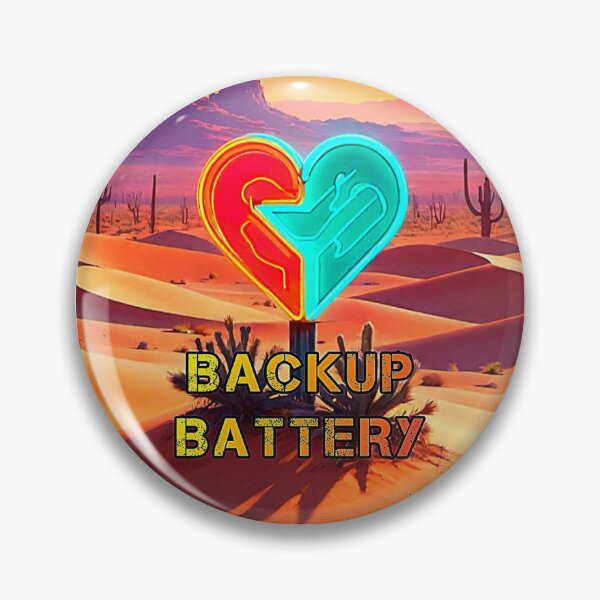 Item preview, Human Backup Battery In Desert. designed and sold by Giulivo Store Graphic.