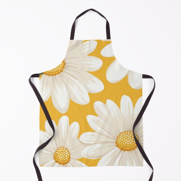 Item preview, Yellow Orange White Flower Pattern Spring Aesthetic Marguerite Blasingame Jan Berenstain designed and sold by SMARTKIT  DESIGNAGENCY.