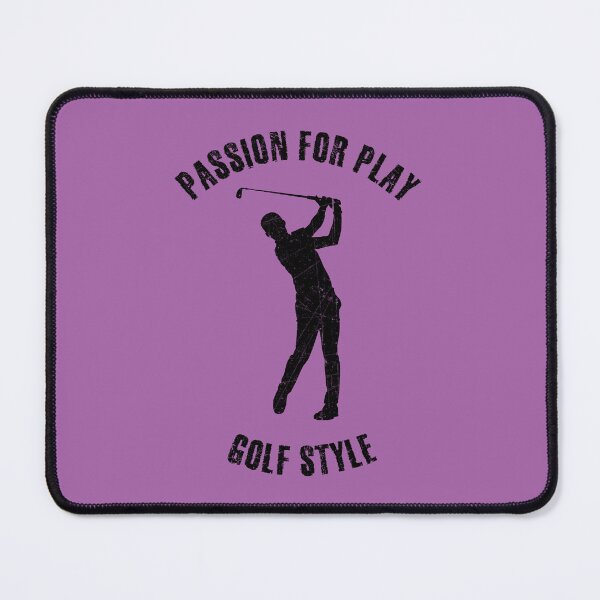 Item preview, Black silhouette of a male golf player designed and sold by HarridanCreates.