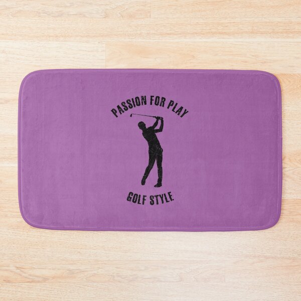 Item preview, Black silhouette of a male golf player designed and sold by HarridanCreates.