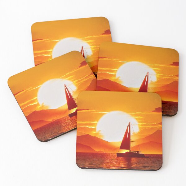 Item preview, Sunset Sail designed and sold by MatrixTattoo.