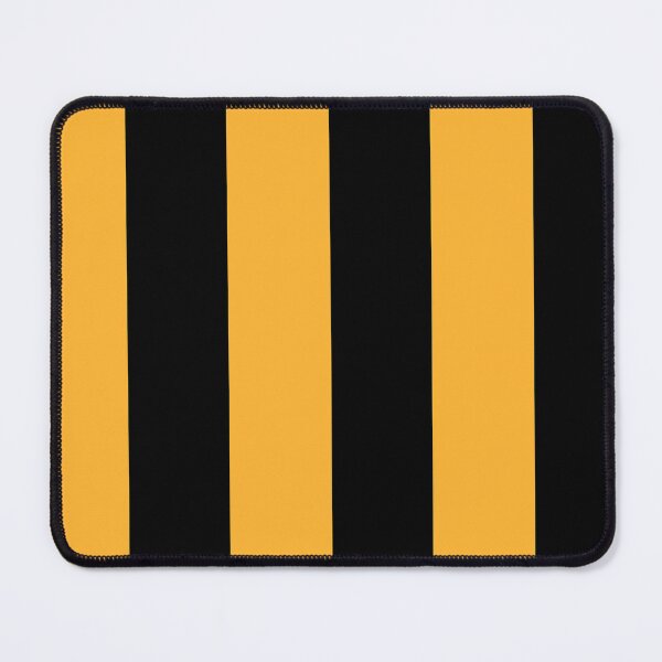 Item preview, Black Amber retro vertical stripes designed and sold by ModSupporters.