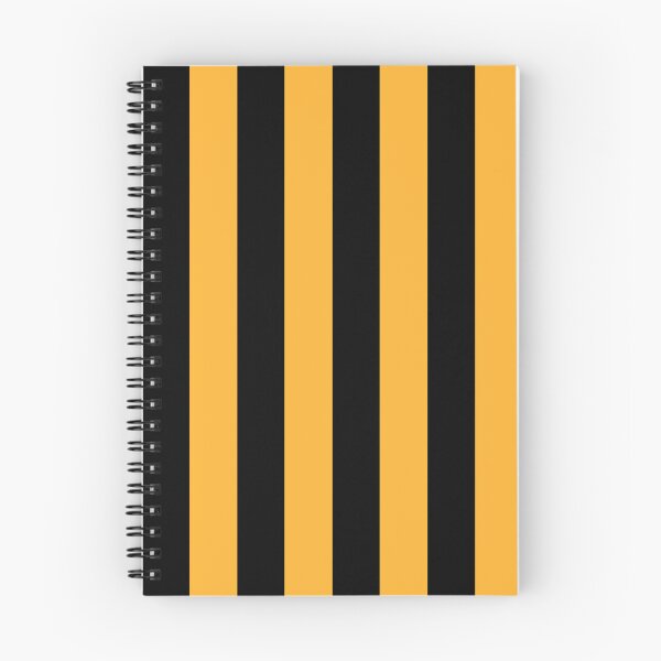 Item preview, Black Amber retro vertical stripes designed and sold by ModSupporters.