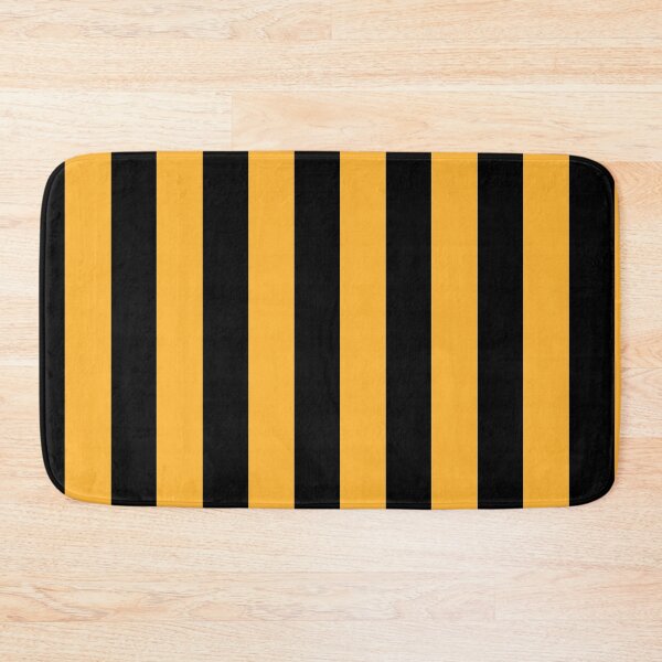 Item preview, Black Amber retro vertical stripes designed and sold by ModSupporters.