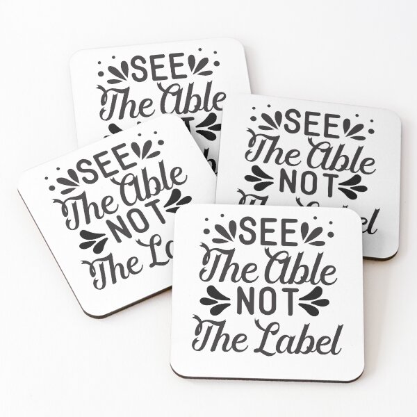 Item preview, See the Able Not the Label, Neurodiversity BCBA SPED Teacher Autism Mom Special Education designed and sold by behindthefacts.