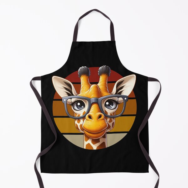 Item preview, Smarty Giraffe on a Vintage Sunset designed and sold by TKsTees.