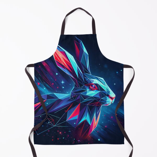 Item preview, Neon Polygonal Rabbit designed and sold by T-NeonSt.