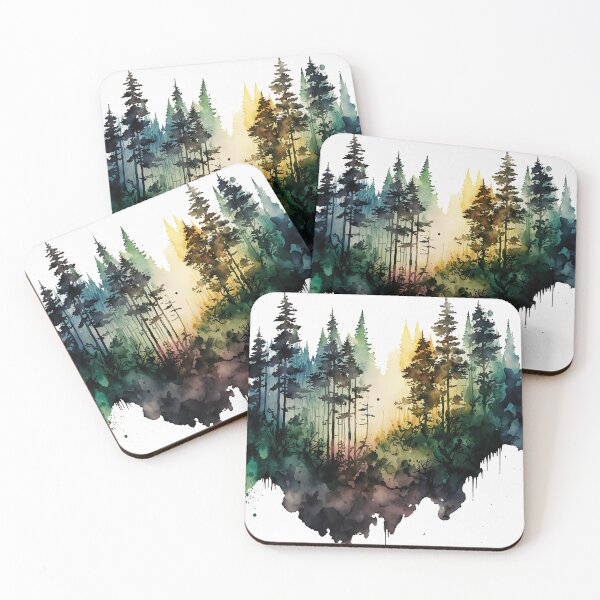 Item preview, Enchanted Forest Twilight designed and sold by EcoArtLab.