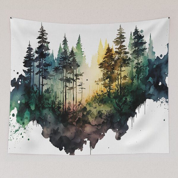 Item preview, Enchanted Forest Twilight designed and sold by EcoArtLab.