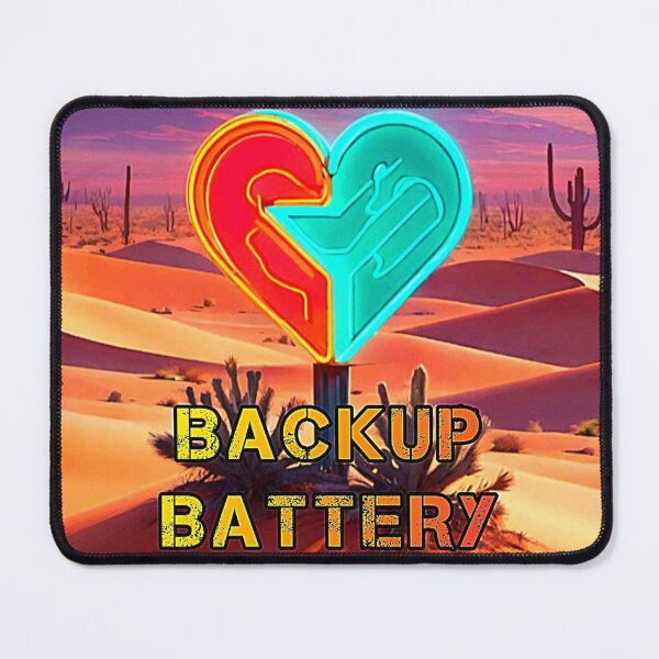 Item preview, Human Backup Battery In Desert. designed and sold by Giulivo Store Graphic.