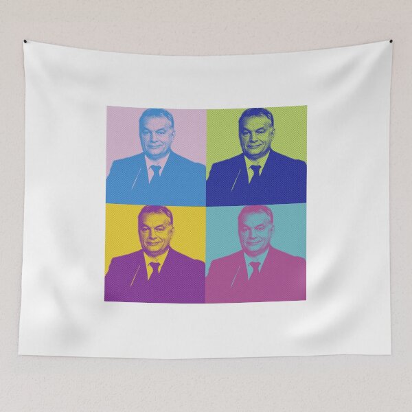 Item preview, Viktor Orban Multi Graphic  designed and sold by Thirteencats.