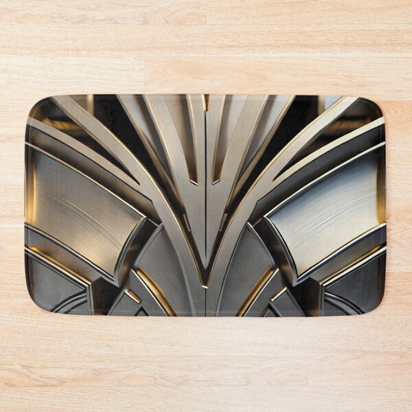 Item preview, silver art deco design 056 designed and sold by fleesphotos.