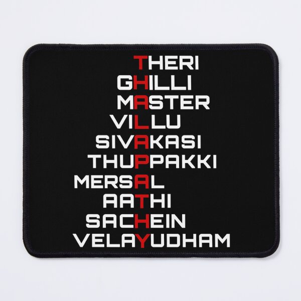 Item preview, Vijay Thalapathy Tamil Movies designed and sold by Makoa-Heyward.