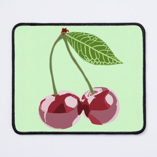 Item preview, drawing of a cherry in a minimalistic, abstract style designed and sold by Fridolini.