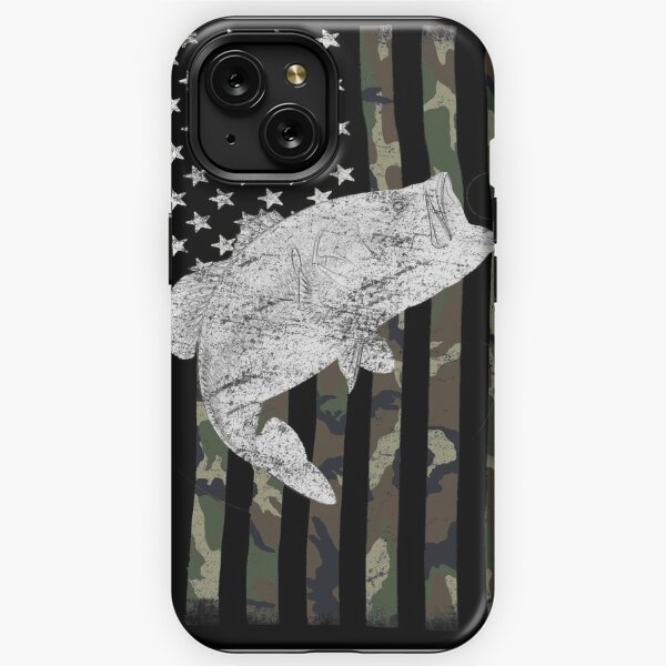 Camo Bass Fish iPhone Cases for Sale