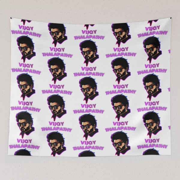 Item preview, master thalapathy vijay illustration Tri-blend designed and sold by Makoa-Heyward.