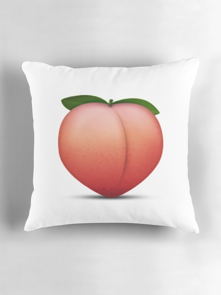 Peach emoji plush hotsell