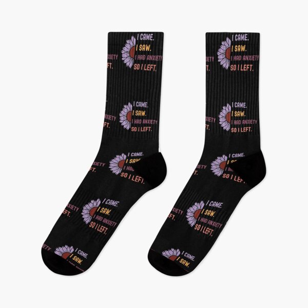 Item preview, I Came I Saw I Had Anxiety So I Left, Funny Anxiety, Cute ADHD, Women's Sarcastic, Funny Introvert designed and sold by behindthefacts.