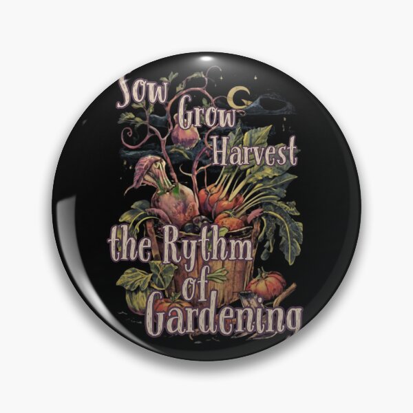 Item preview, Sow Grow Harvest the Rythm of Gardening garden lover design designed and sold by Jt41.
