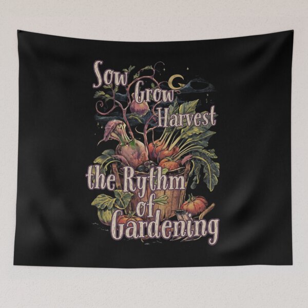 Item preview, Sow Grow Harvest the Rythm of Gardening garden lover design designed and sold by Jt41.