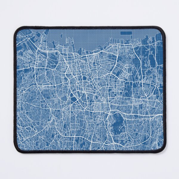 Item preview, Jakarta City Map of Indonesia - Blueprint designed and sold by deMAP.