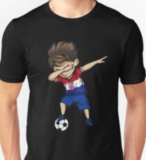 Abtupfenden Fußball Boy Kroatien Jersey Fußball Slim Fit T-Shirt