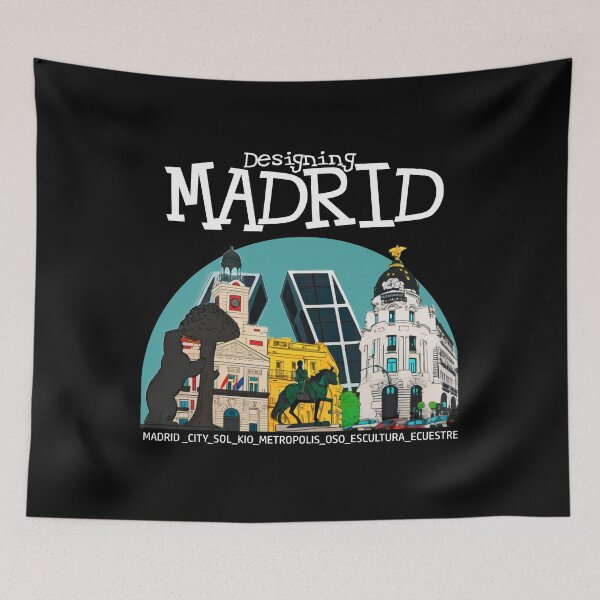 Item preview, MADRID THE CITY | DESIGNING MADRID designed and sold by DONOSTIADESIGN.