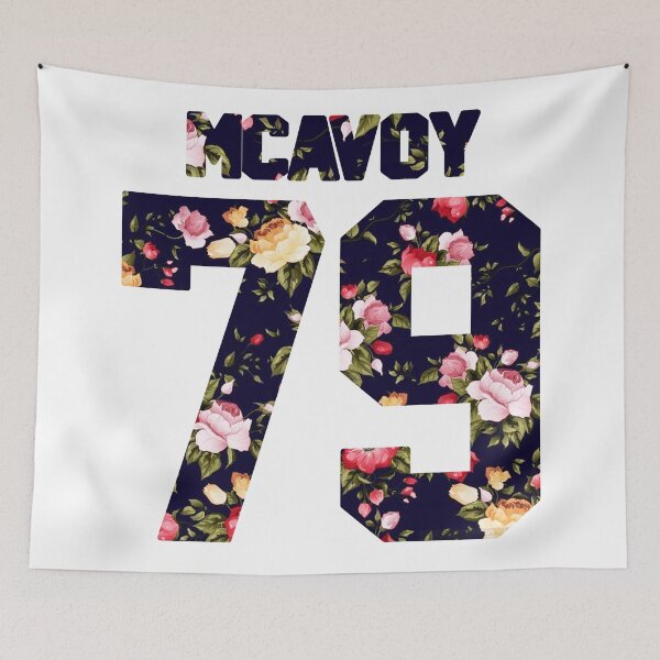 Item preview, James McAvoy - Floral Jersey designed and sold by deluluhaze.