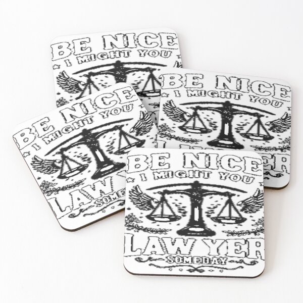 Item preview, Be Nice: Your Future Legal Advocate - Attorney at Law designed and sold by Plazacore.