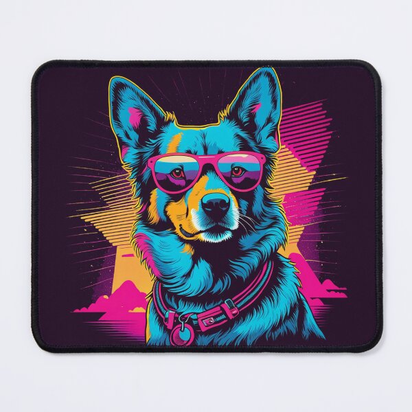 Item preview, When your little dog adopts glasses, each expression becomes a work of art, with strokes of style in every gaze designed and sold by Pulsant  Paintings.