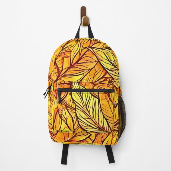Item preview, Orange & Yellow Leaves Art designed and sold by Health And Fitness Posts e-Store.