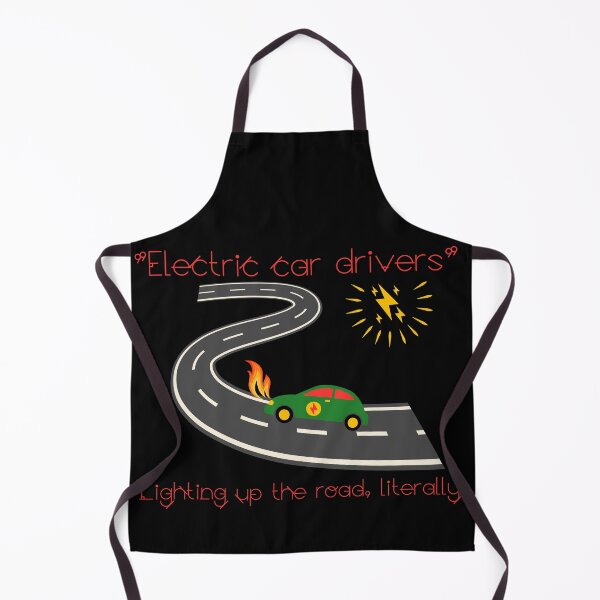 Item preview, Electric Cars, Electric Car drivers, Electric car drivers lighting up the road literally, designed and sold by GOLDENGARDENART.