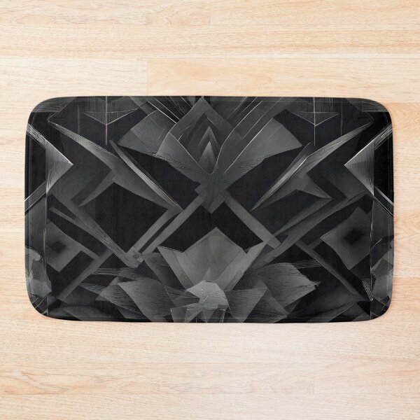 Item preview, silver art deco design 058 designed and sold by fleesphotos.