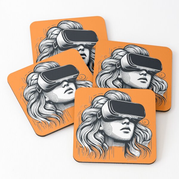 Item preview, Girl takes a look into the VR glasses designed and sold by Berlini.